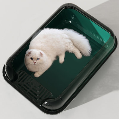 Waymart Plastic Litter Box with Scoop