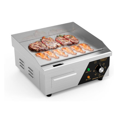 Plaque chauffante électrique 1500 watts en acier inoxydable 1500 watts 1500 watts