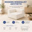 Comfy Cloud 38" Modular Corner Chair, Compression Foam Sofa Module, No Assembly Required-741583082
