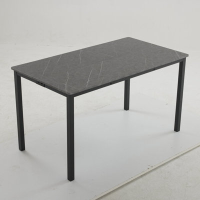 Kumasi Metal Base Dining Table