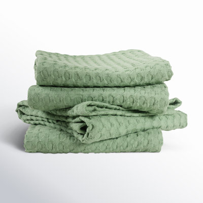 Estero Cotton Waffle Dish Cloth Kitchen Towel