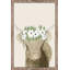 «Floral Crown Cow» par Lucille Price - Peinture-65863753-65863756