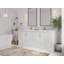 Alys l 84 po x P 22 po. Meuble-lavabo double Alys avec quartz 2 po (option poignées)-91757874
