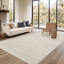 Tapis lavable à rayures rétro antidérapant (beige)-471381059-490636184
