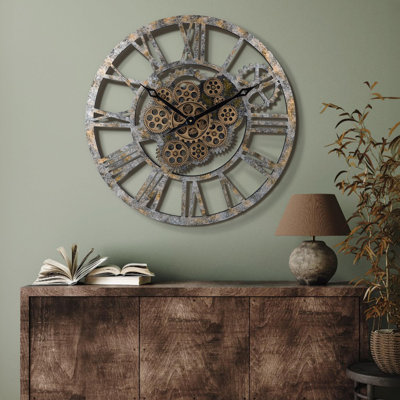 Bonifacas Manufactured Wood Wall Clock
