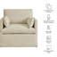 Fauteuil en lin Wellfleet-228779757