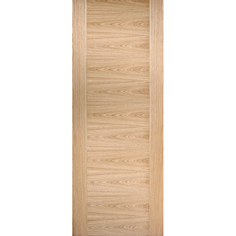 Sofia Prefinished Oak Internal Door, 198.1cm H x 61cm W x 3.5cm D
