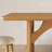 Bundella Modern rectangular desktop durable dining table-122503549