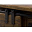Railway 50cm W Solid Wood Bedside Table-106669834
