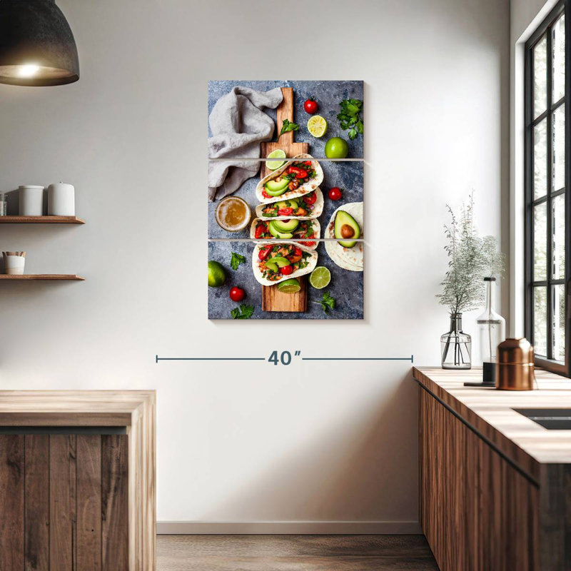 Yarlin Taco, 38" H x 24" W
