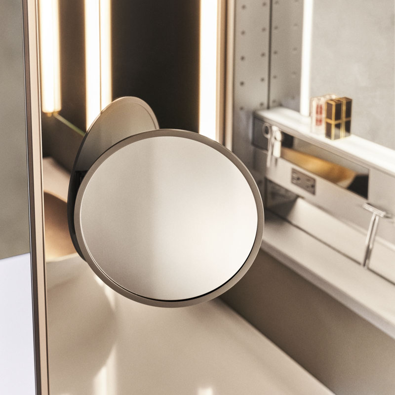 M Series Modern & Contemporary Makeup / Shaving Mirror