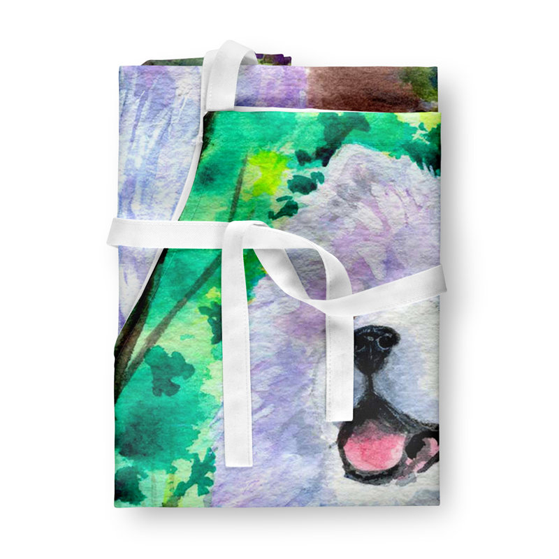 No Pattern Bib Apron