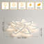 10-Light Dimmable Led Modern Ceiling Lamp With Remote Control-1713356141