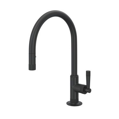 Graceline Pull-Down Kitchen Faucet With C-Spout
