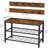Coat Rack Shoe Bench Set