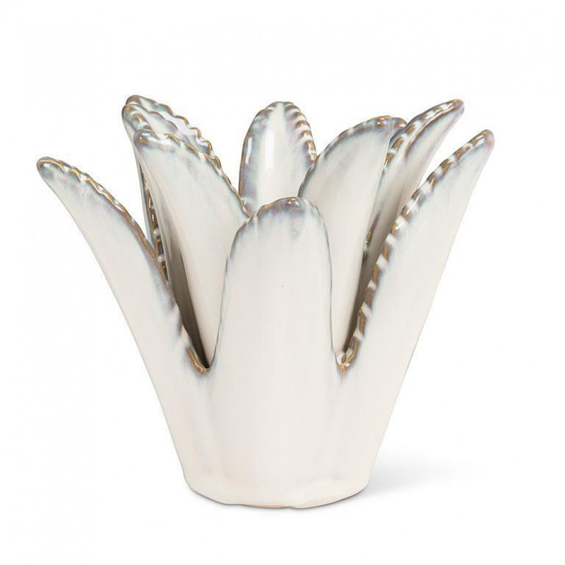 Agave Shaped Taper Candle Holder