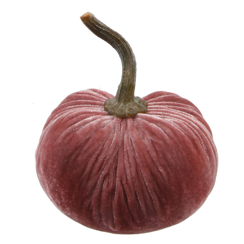 Velours citrouille, Mauve, H 7,25 po x l 6 po x P 6 po