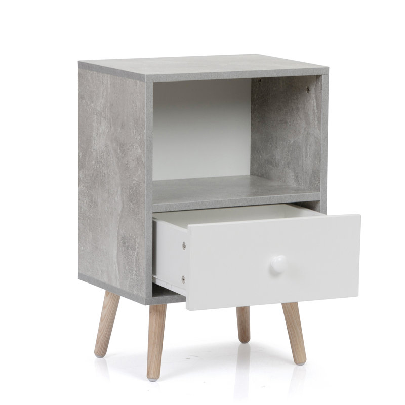 Deric End Table set with Storage