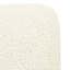 Repose-pieds confortable, blanc