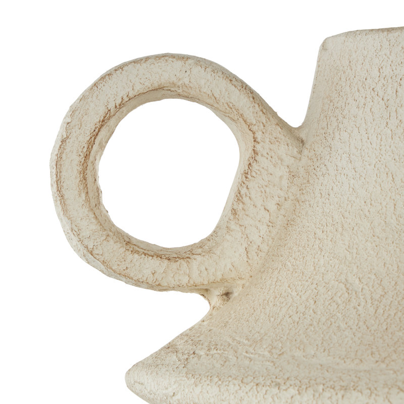 Paper Mache Table Vase, 14.35" H x 12.05" W x 11.5" D