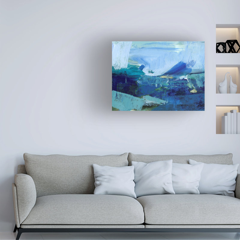 «Wild Seas II» sur toile, H 14 po x l 19 po