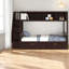 Lits de rangement, lits superposés en bois (un lit simple au-dessus d'un lit double), maison moderne et peu encombrante