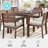Martha Stewart Bedford 71" All-Weather Patio Dining Table with Umbrella Hole-109713844-124299452