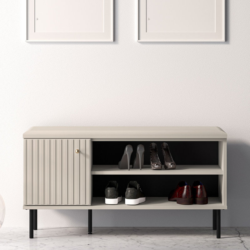 DROMA 8 Pair Shoe Storage Bench
