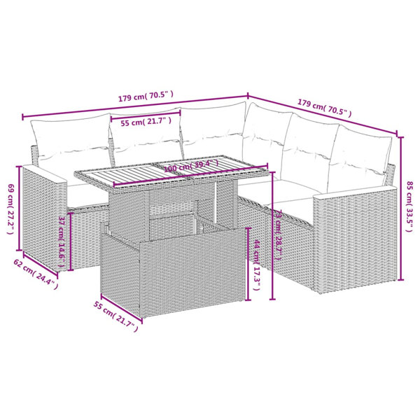 Dimensions du produit
