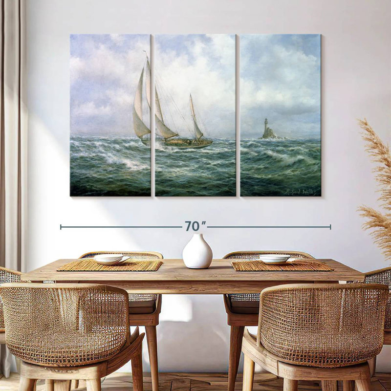 Mehar Fastnet Abeam, 42" H x 65" W