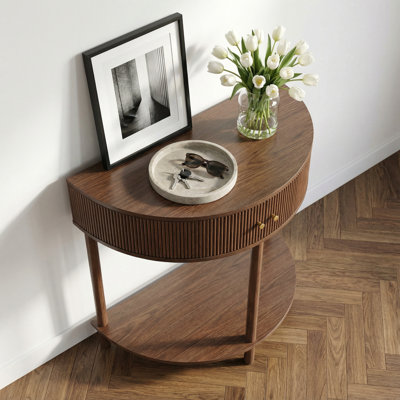 Console demi-lune Artisan-Wave