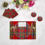 Vegan Leather Retangle Placemats