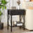 Set Of 2 Fabric Drawer Nightstand With Open Shelf, Small Bedside Table For Bedroom, Living Room Or Dorm-641028246