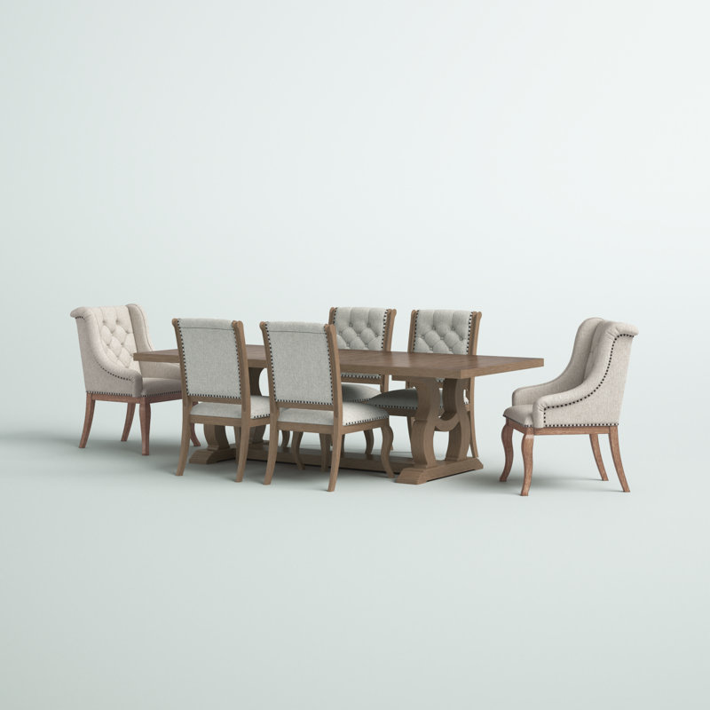 Acworth Extendable Trestle Dining Set