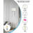 Modern Tripod Floor Lamp With Linen Shade, 66" Tall Standing Lamp For Living Room, Bedroom, Home Office, E26 Bulb Included, Minimalist Design-112256092-112256088