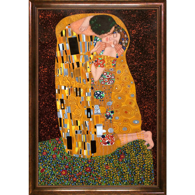 Millheim «The Kiss» par Gustav Klimt, reproduction d'art sur toile