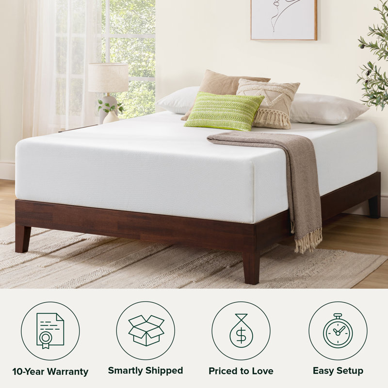 12" Plush Memory Foam Mattress - Sleep by Wayfair™, Twin, 12"
