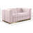 Tyneside 62.5'' Velvet Loveseat-90571556