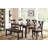 Donahue 6 - Person Four Leg Dining Set-446909171-528601973