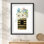 Differing Parallels II -Gallery Wrapped Canvas