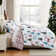 Winter Wonderland Oversized Reversible Holiday Bedding Down Alternative Comforter Set with shams