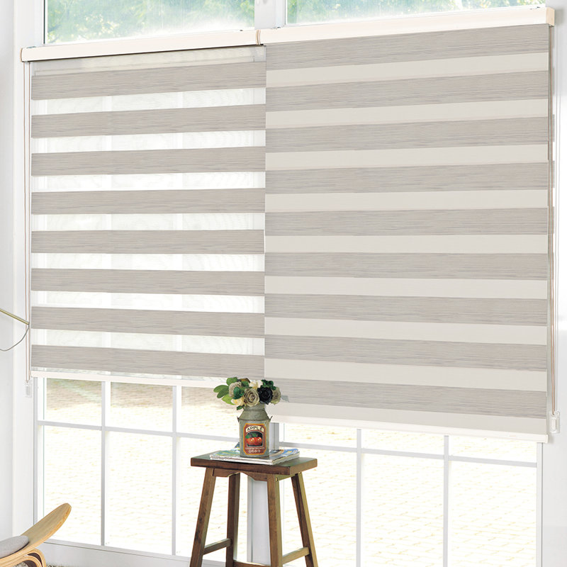 Store à enroulement semi-transparent Robbe, l 36 po x L 84 po, Taupe