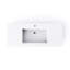 Lavabo de salle de bain rectangulaire en pierre 47,2 po