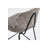 Upholstered Counter Stool with Metal Frame-99331601