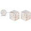 Figurines et sculptures abstraites Dice Travertine-258425037