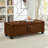 Ottoman Bench With Storage, Bench For Bedroom,Living Room,Hallway, Upholstered Tufted Faux Leather PU Ottoman-960546051