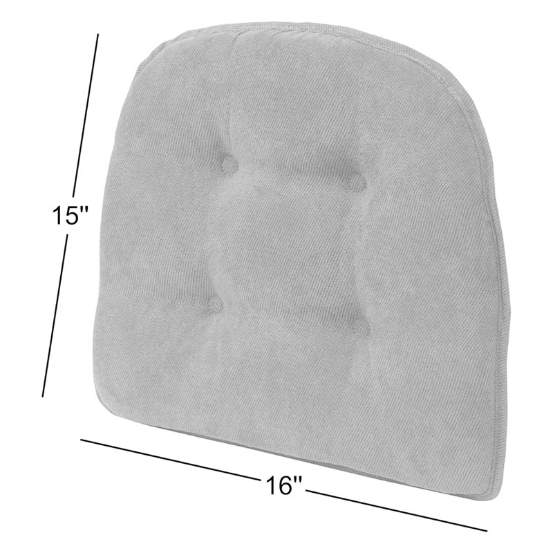 Non-Slip Dining Room And Kitchen Seat Cushions, 16 X 15 X 2 Inches, Marine