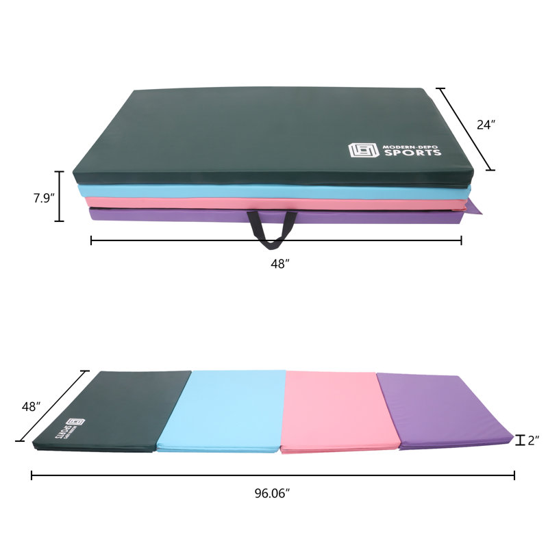 Tapis 96,06 po x l 48,03 po x 1,97 po, Multi-couleur