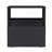 Nightstand 20"H, With One Open Shelf, 1 Drawer And Casters, Black-853587566