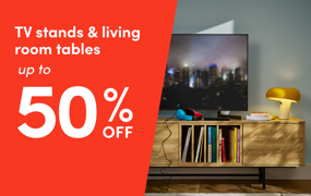 TV stand & living room table clearout